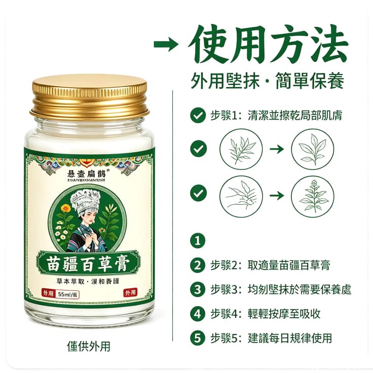 苗疆百草膏產品介紹
